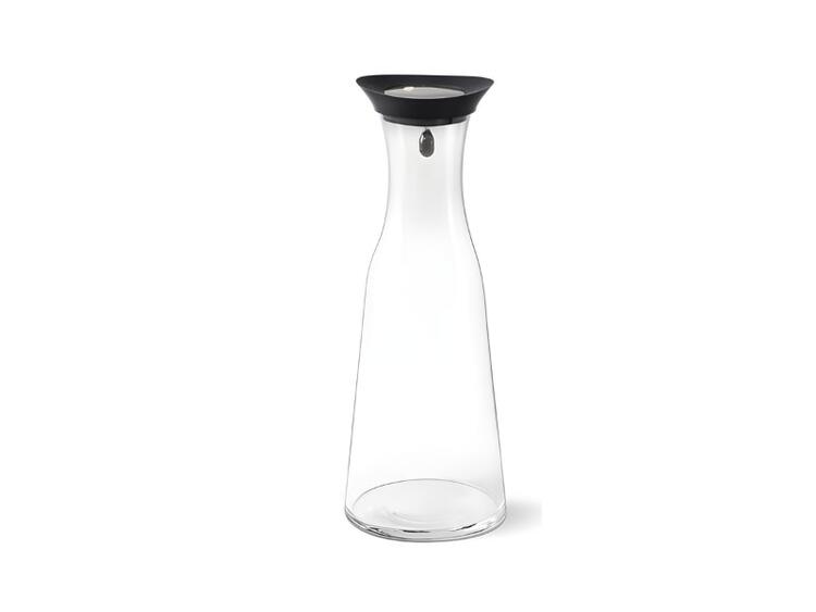 CARAFFA ACQUA VETRO C/COP.LT.1 FUME 