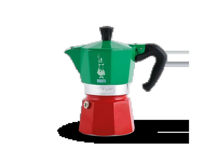 CAFFETT MOKA ESPRESS TZ  6 TRICOLOR 