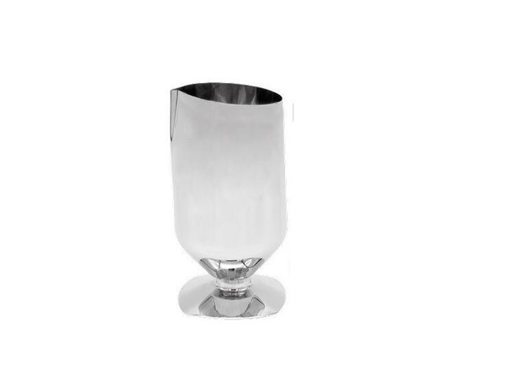 BICCHIERE INOX DIAMANTE 800ML C/BAS 